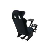 Siège de simulateur de course d'usine pour Logitech G29 Thrustmaster Fanatec Angle de support de roue réglable et longueur de bras