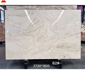 Pietra naturale di marmo bianco con venature rosse venerabile bianco nuvola di marmo grande lastra per pareti e pavimenti piastrelle per scale - Product Image 2