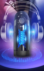 Speed Aircraft Cup - Dispositivo de Masturbación Masculina Eléctrico con Succión y Calentamiento, Telescópico Automático, para Sexo Oral - Product Image 5