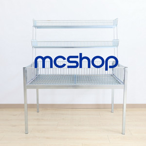 MC Supermarché Promotion Table Fil Affichage Bonne affaire Rayonnage Grille en acier Cages - Product Image 1