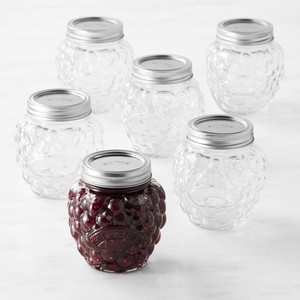 Tarro de cristal reciclable para almacenamiento de alimentos, 4oz, 8oz, 10oz, 300ml, 250ml, Mini tarro de cristal de <span class=keywords><strong>boca</strong></span> Regular con tapa para mermelada de miel - Product Image 5
