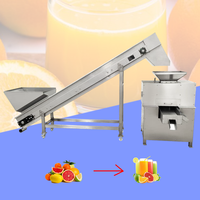 Presse à jus à double rouleau 500 kg/h, extracteur automatique de jus de corossol, orange, citron, machine à presser les fruits avec double rouleaux