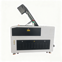 Machine de découpe et gravure laser CO2 1390 haute précision 300W pour acrylique, bois, plastique, papier, cristal avec contrôleur Ruida