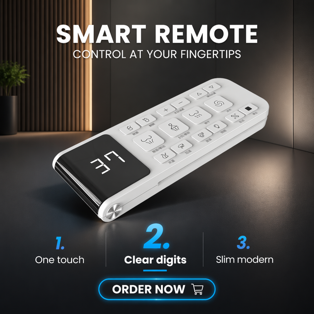 16 Key 433MHz Rolling Code RF Remote Control 20m Range for Garage Door Gate Opener OEM ODM Custom Shell Factory Supply