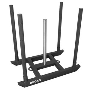 Traineau de musculation MKAS Heavy Duty pour salle de sport, 5 poteaux, traineau de cross-training, compétition professionnelle, traineau de puissance - Product Image 2