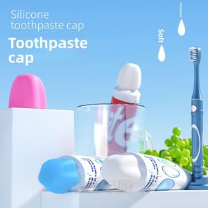 Creative Silicone Self-Closing <b>Toothpaste</b> Cap Mess-Free <b>Toothpaste</b> Squeezer <b>Dispenser</b> Topper - Product Image 3