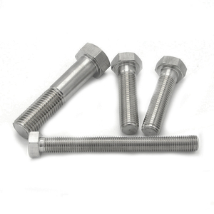 HSL SS304 dài mỏng Hex đầu Bolt Nut 1.4552/14301/1.4317 thép không gỉ 724l M54 Hex bu lông A2-70 M12/M10x1.25 bu lông - Product Image 6