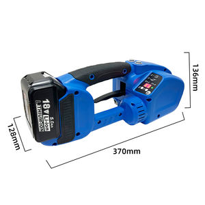 Wallepac, flejadora de batería de alta calidad de 220V, máquina para fabricar correas de Pp para mascotas, herramienta de flejado de bandas eléctricas semiautomáticas - Product Image 5