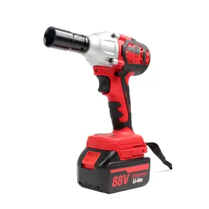 88V Li-ion Power Tools 3 in 1 Cordless Impact Drill Brushless Adjustable Torque Wrench Portable Electric Impact Wrench For Tires