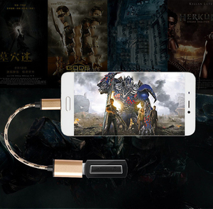 नायलॉन लट USB3.0 एडाप्टर कॉर्ड माइक्रो यूएसबी OTG केबल प्रकार सी मोबाइल फोन सैमसंग एलजी के लिए यू फ्लैश - Product Image 5