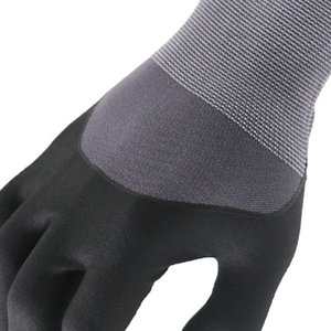 MaxiPact الصناعية 15 مقياس من النايلون سبانديكس رغوة النتريل مخصصة مغمورة باللون الأخضر قفازات العمل الشاقة للحدائق من أجل السلامة - Product Image 4