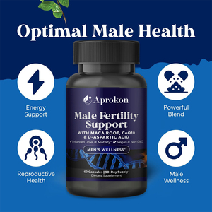 Capsule per la fertilità maschile più vendute: integratore per la salute pre-concepitiva con radice di Maca per uomo - Product Image 4
