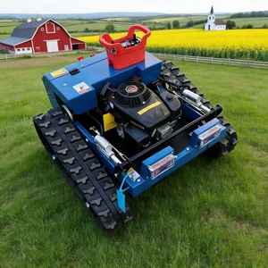 Free Shipping Multifunctional RC Robot <b>Remote</b> <b>Control</b> Lawnmower All Terrain Farm and Lawn Trimming <b>Mower</b> - Product Image 5