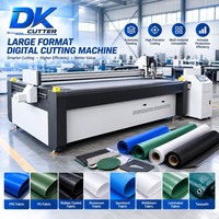 Máquina de Corte Automática CNC con Cuchilla Oscilante para Tela de PVC, Tela de PU, Spunbond, Meltblown, Textil Técnico en Rollo