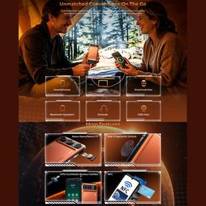 โทรศัพท์มือถือ <span class=keywords><strong>Oukitel</strong></span> WP68 Air 5G รุ่น Global ความจุ 12GB+512GB กล้องมองกลางคืน ระบบสแกนลายนิ้วมือ หน้าจอ 6.88 นิ้ว ระบบปฏิบัติการ Android 16 - Product Image 5