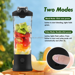 Frullatore Portatile USB-C Impermeabile da Esterno 26oz, 6 Lame, Pausa Automatica 30s, per Frullati Proteici, Smoothie, Succhi di Verdura, USB - Product Image 6