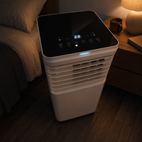 Climatiseur portable électrique 9000 BTU Airwens, faible bruit, autonettoyant, économie d'énergie, compact, pour usage domestique, garantie 3 ans