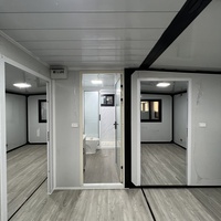 REMOTE Détachable Portable 20FT 30FT Préfabriqué Pliant 2 3 4 Chambres Modulaire Maison Pliable Extensible 40ft Container House