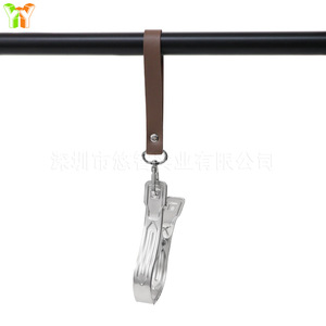 In stock: Leather <b>shoe</b> clips for strollers, detachable blanket clips to prevent them from falling, clothes drying <b>hooks</b> and - Product Image 4