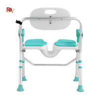 Chaise de douche et de toilette antidérapante pour personnes âgées, support de sécurité, produit de santé, pour baignoire, prix réduit, design contemporain, 150 kg