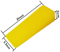 Seramik çini tesviye sistemi takozlar Modern renkli PP otel tedarik Trim plastik çin üretici - Product Image 3