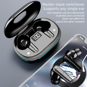 Nuevo Producto Plus 70 <span class=keywords><strong>Auriculares</strong></span> TWS <span class=keywords><strong>para</strong></span> Juegos, <span class=keywords><strong>Auriculares</strong></span> HiFi de Alta Calidad, <span class=keywords><strong>Auriculares</strong></span> Inalámbricos Intrauditivos <span class=keywords><strong>para</strong></span> Jugar y Escuchar Música - Product Image 6