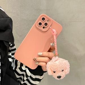 <span class=keywords><strong>Coque</strong></span> <span class=keywords><strong>de</strong></span> <span class=keywords><strong>protection</strong></span> <span class=keywords><strong>de</strong></span> mode pour filles pour iPhone Vivo pour <span class=keywords><strong>Huawei</strong></span> <span class=keywords><strong>coque</strong></span> <span class=keywords><strong>de</strong></span> téléphone portable avec pendentif petit ours couverture arrière mobile - Product Image 6