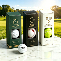 Cajas de Embalaje de Cartón Personalizadas para Pelotas de Golf, Béisbol y Tenis