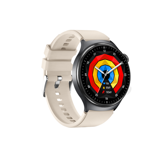 New AMOLED Display OEM Android Smart Watch Health Fitness Tracker Activity Tracker GPS HD Camera Answer Calls IP68 Waterproof