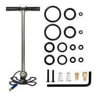 Pompe manuelle haute pression TUXING, meilleur prix, trois étages, acier inoxydable, 4500 Psi, 30 Mpa, PCP, blanche, avec filtre anti-humidité