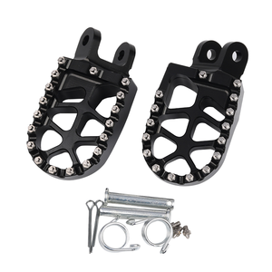 Mocell para CR125 CR250 KX250F, Reposapiés Anchos de Aluminio CNC para Motocicleta, Pedales de Repuesto/Actualización, Nuevos - Product Image 1