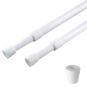 Moderne pour <span class=keywords><strong>Amazon</strong></span> <span class=keywords><strong>Tringle</strong></span> à <span class=keywords><strong>rideau</strong></span> de bain sans trou <span class=keywords><strong>Tringle</strong></span> à suspendre les vêtements en fer télescopique <span class=keywords><strong>Tringle</strong></span> de support de porte et de fenêtre avec style - Product Image 2