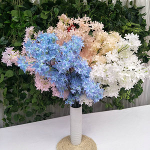 ดอกซากุระประดิษฐ์ Queyiyi ดอกไม้ไหมประดิษฐ์ ขนาด 30 ซม.-100 ซม. สีชมพูอ่อน สีขาว สีแดง สำหรับตกแต่งงานแต่งงานและบ้าน - Product Image 2