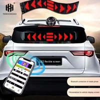 Panel de pantalla LED de matriz de píxeles Flexible programable DIY Devil Eye para camiones Panel de diodo emisor de luz automotriz
