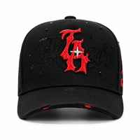 Casquette de baseball brodée à 5 panneaux ODM OEM, casquette personnalisée pour hommes en maille, casquette de camionneur en daim avec logo personnalisé, casquettes Baez de haute qualité pour hommes