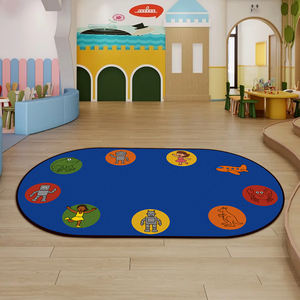 <span class=keywords><strong>Tappeto</strong></span> da <span class=keywords><strong>gioco</strong></span> interattivo educativo viola per <span class=keywords><strong>bambini</strong></span> tappeti rotondi personalizzati con logo Designer tappeti rotondi - Product Image 4