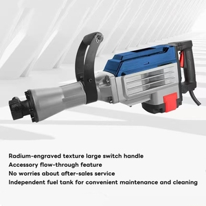 Martello Demolitore Elettrico Industriale XTXS SALI 1400W per Lavori Pesanti 220V/50Hz in Acciaio Blu e Gomma per Demolizione Calcestruzzo - Product Image 5