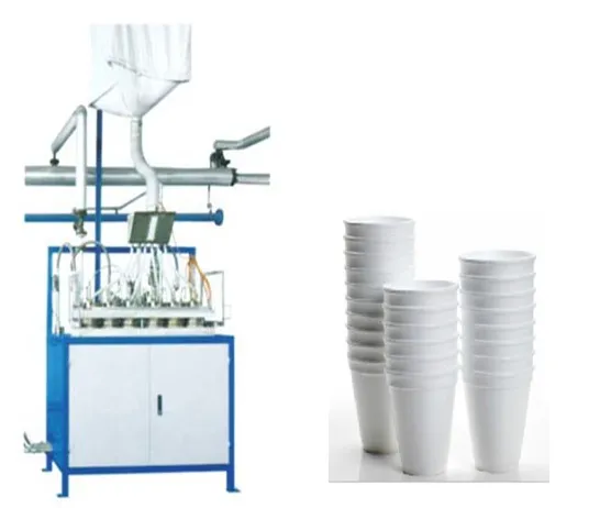 Eps Wegwerp Cup Making Machine Eps Fast Food Tray Plate Machine Eps 6Oz Foam Cup Making Machine