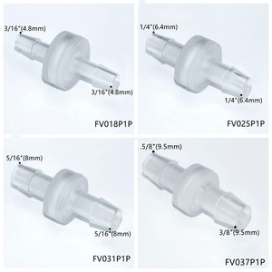 Filtro en Línea de Agua y Aire de Plástico con Carcasa de PP y Filtro de Acero Inoxidable/HDPE, Conector de Manguera de 2.4mm a 9.6mm - Product Image 4