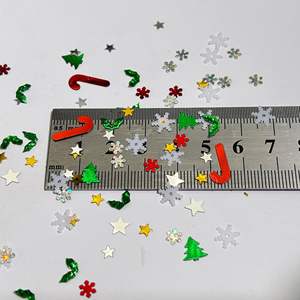 Matériaux <span class=keywords><strong>de</strong></span> décoration artisanale <span class=keywords><strong>de</strong></span> Noël, paillettes d'étoiles <span class=keywords><strong>de</strong></span> flocon <span class=keywords><strong>de</strong></span> neige <span class=keywords><strong>de</strong></span> Noël, matériaux auxiliaires et charges d'artisanat <span class=keywords><strong>de</strong></span> jouet <span class=keywords><strong>de</strong></span> bricolage - Product Image 6