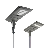 Lampadaire solaire LED tout-en-un CE RoHS IP66 haute puissance 150W, garantie 5 ans, fournisseur professionnel