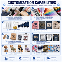 Combinaison pour chien personnalisée avec impression numérique POD, vêtements à quatre pattes pour petits animaux, motif personnalisé, combinaison pour chiot