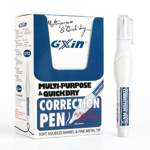 Liquide correcteur Gxin G-F0101 8 ml, liquide correcteur pour examens étudiants, vente en gros personnalisée, stylo correcteur blanc pour le bureau - Product Image 2