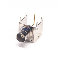 Conector Hembra BNC en Ángulo Recto para PCB de 75 ohmios