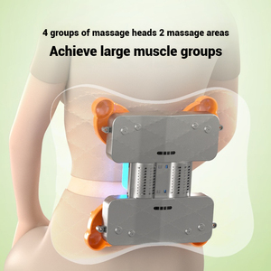 Home Office Health Care Waist Leg Deep Muscle Pain Relief <b>Neck</b> <b>Back</b> <b>Shiatsu</b> Kneading Vibration Heating <b>Massage</b> Pillow for Relax - Product Image 3