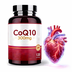 Cápsulas de Coenzima Q10 OEM Suplementos Dietéticos - Melhora a Imunidade e Suporte à Saúde do Coração 120 Cápsulas <span class=keywords><strong>Softgel</strong></span> para Adultos - Product Image 1