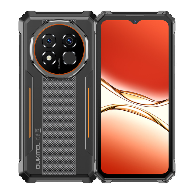 Oukitel G6 Rugged Smartphone 10600mAh 4+64GB Android 16 Main 16MP Camera 6.52 Inch Phone