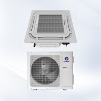 Climatiseur Cassette de Plafond Gree à Décharge d'Air à 360 Degrés 12K 18K 24K 36K 42K 48K 60K BTU pour Projets de Bureau et Distributeurs