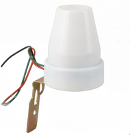 SanJin AC 110V-240V 10A IP44 Interrupteur à capteur jour-nuit Réglable Lux Temps de réponse 0,3-0,5s pour éclairage public extérieur