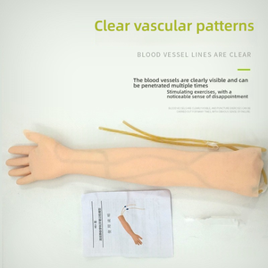 IV Injection Blood Drawing Arm Modèle pour les infirmières PVC Venipuncture Intraveineuse Infusion Intramusculaire Injection Pratique - Product Image 5